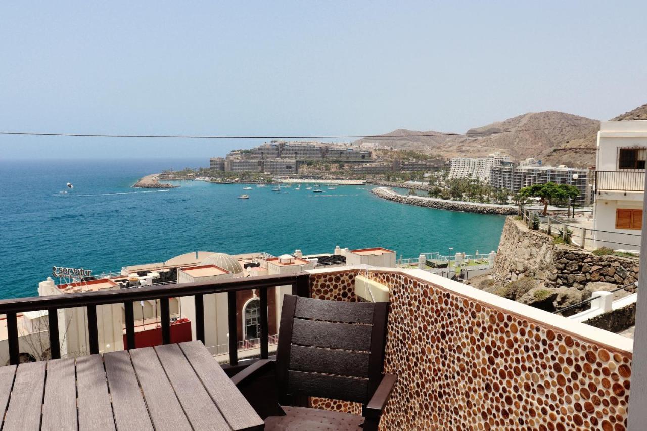 דירות פאטלוואקה Deluxe Seaview-Sunsets !Transfe-R Inc! Pool,2Aircond,2Tv65",600Mb Dishwasher,,2 Beaches,Anfi-View מראה חיצוני תמונה