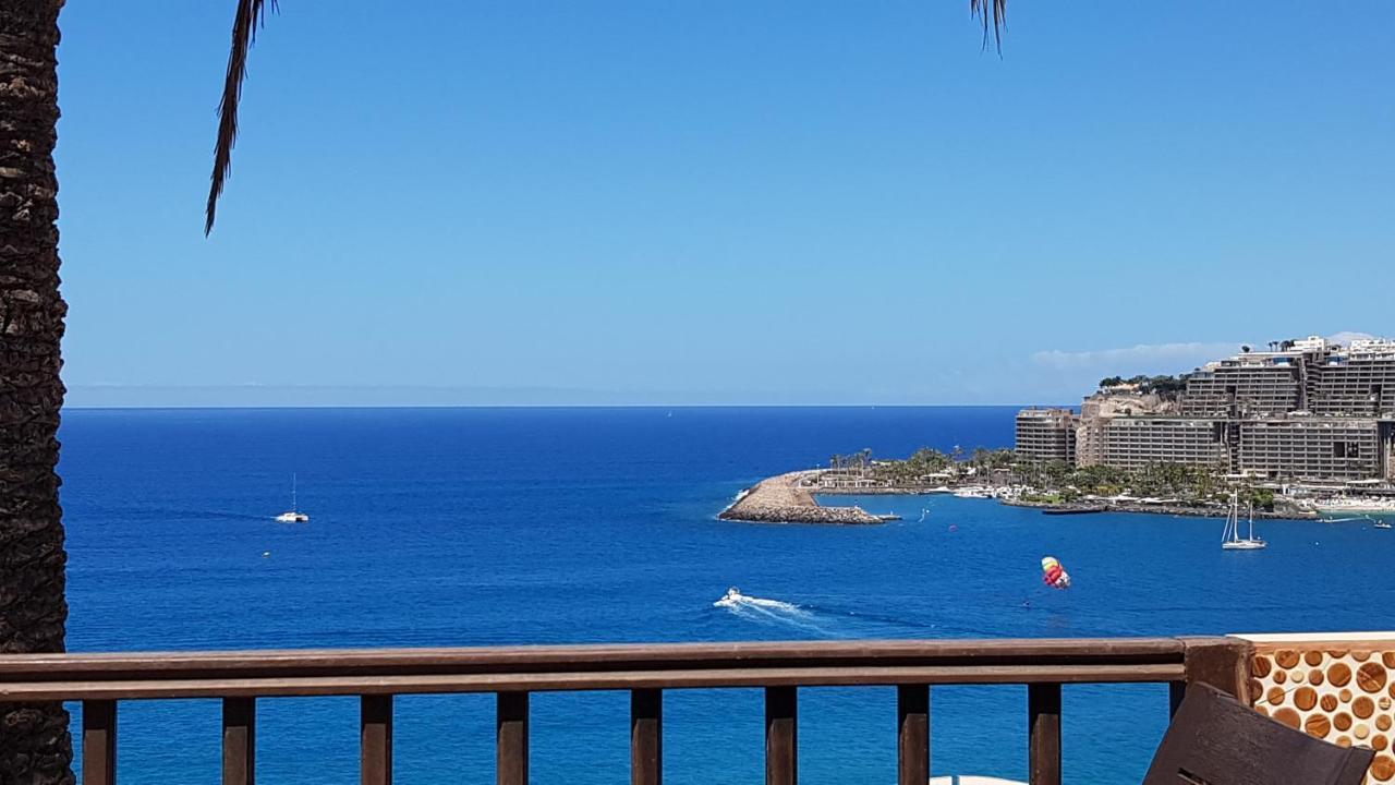 דירות פאטלוואקה Deluxe Seaview-Sunsets !Transfe-R Inc! Pool,2Aircond,2Tv65",600Mb Dishwasher,,2 Beaches,Anfi-View מראה חיצוני תמונה