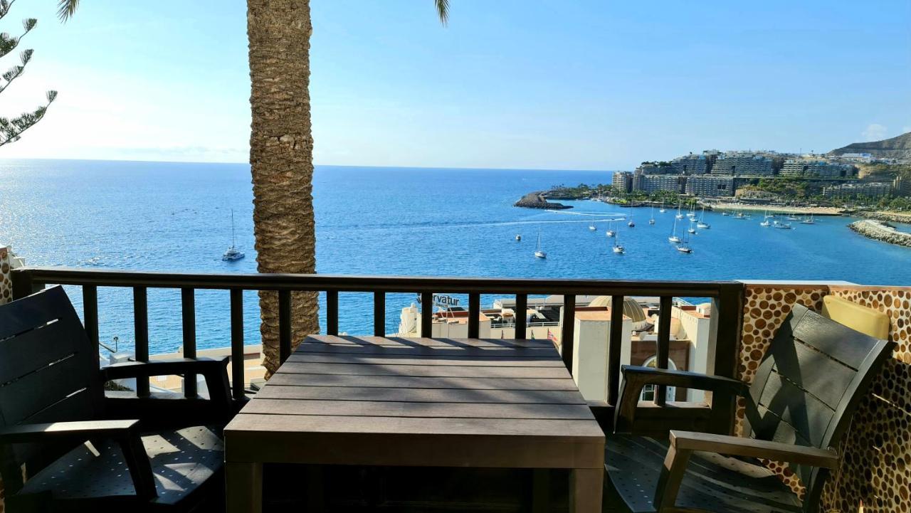 דירות פאטלוואקה Deluxe Seaview-Sunsets !Transfe-R Inc! Pool,2Aircond,2Tv65",600Mb Dishwasher,,2 Beaches,Anfi-View מראה חיצוני תמונה